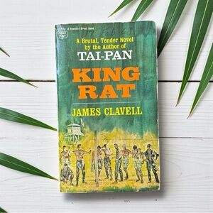 King Rat by James Clavell – Vintage WWII War Novel Historical Fiction Paperback